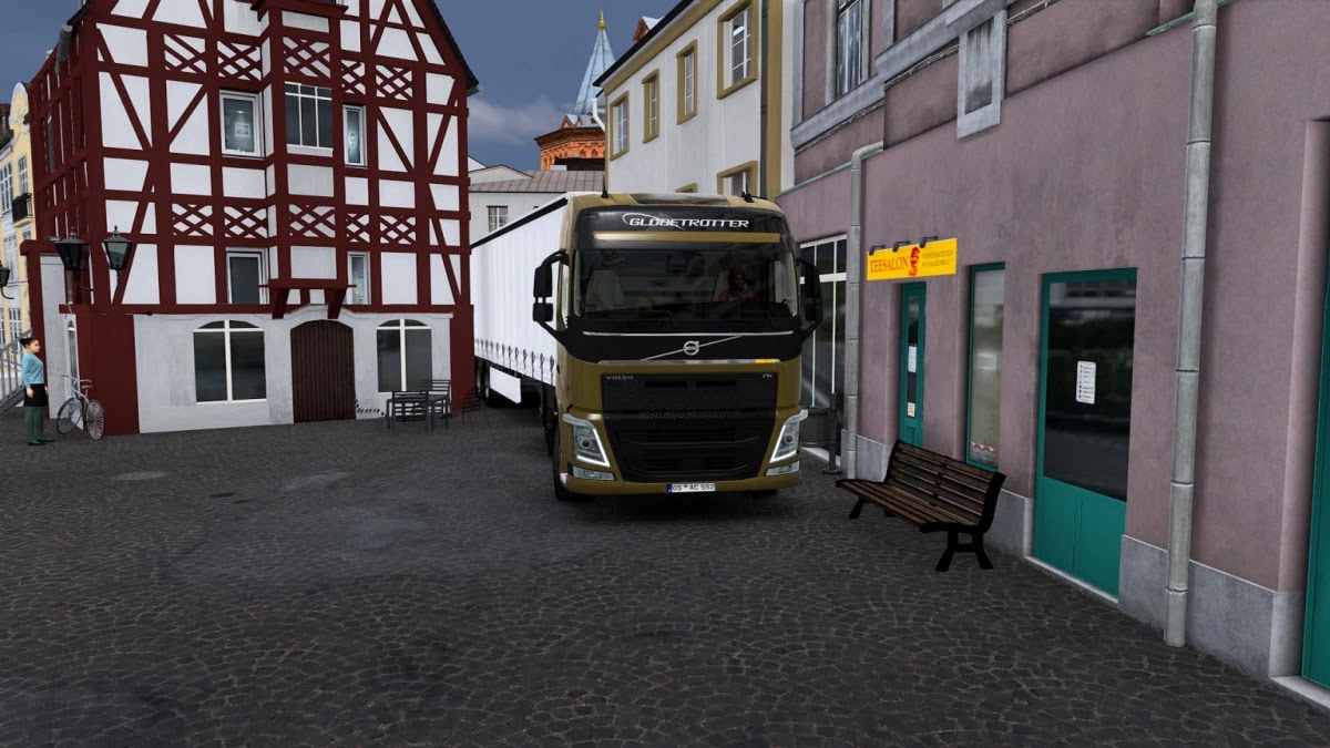 New Narrow Roads Map Mod For ETS2 1.53 New Narrow Roads Map Mod For ETS2 1.53