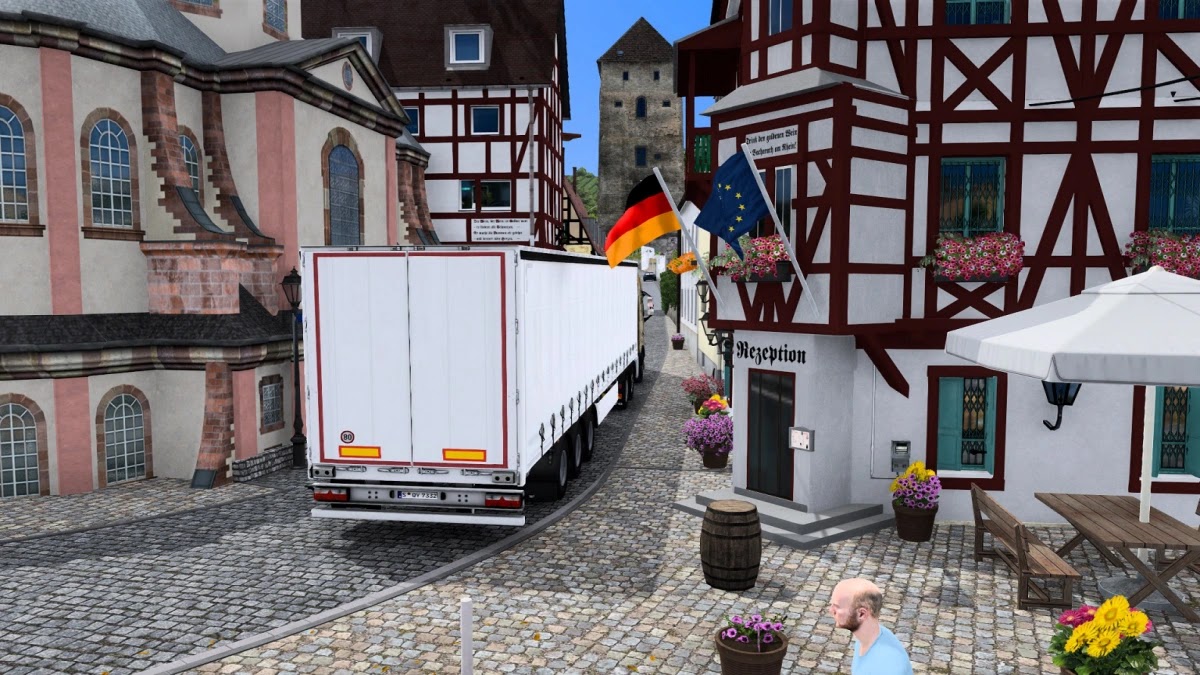 New Narrow Roads Map Mod For ETS2 1.53 New Narrow Roads Map Mod For ETS2 1.53