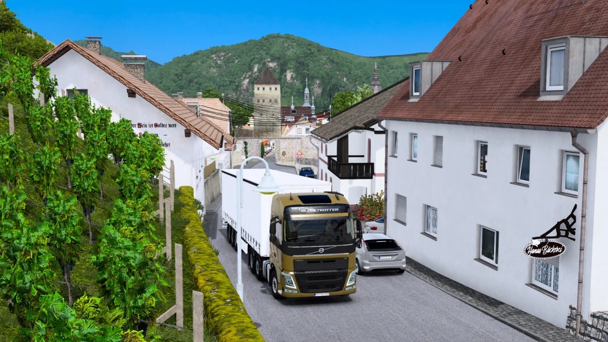 New Narrow Roads Map Mod For ETS2 1.53 New Narrow Roads Map Mod For ETS2 1.53