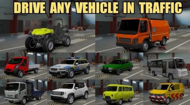 Kendaraan AI v1.2 ETS2 1.57 Kendaraan AI v1.2 ETS2 1.57
