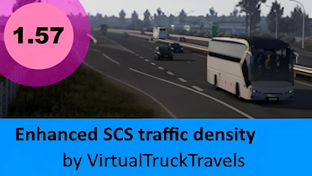 Enhanced SCS Traffic v1.5 ETS2 1.57