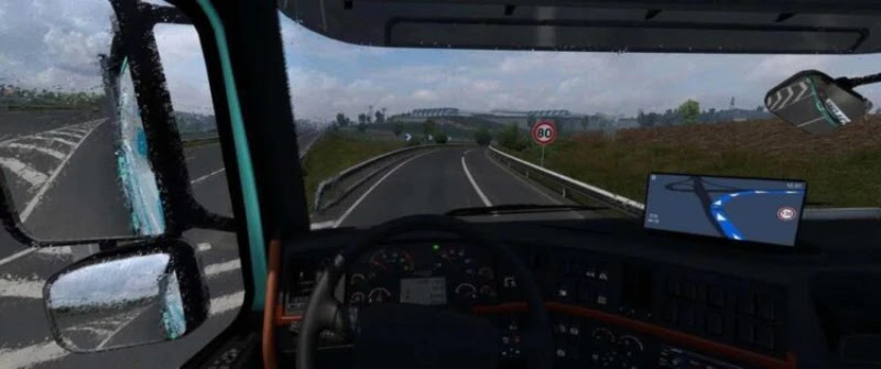 HD GPS Mod ETS2 v1.58 HD GPS Mod ETS2 v1.58