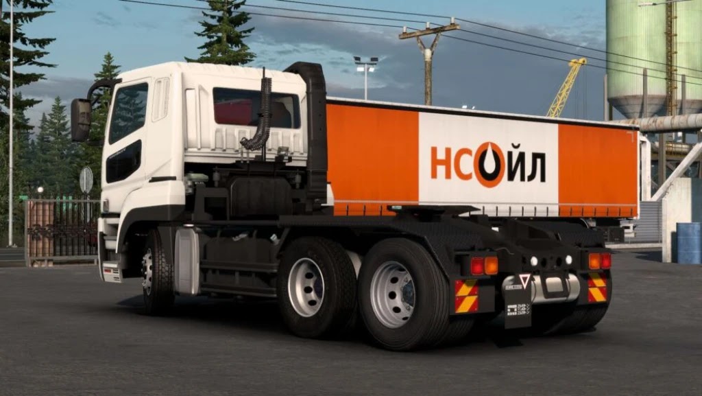 FUSO Super Great V TRUCK ETS2 1.58 FUSO Super Great V TRUCK ETS2 1.58