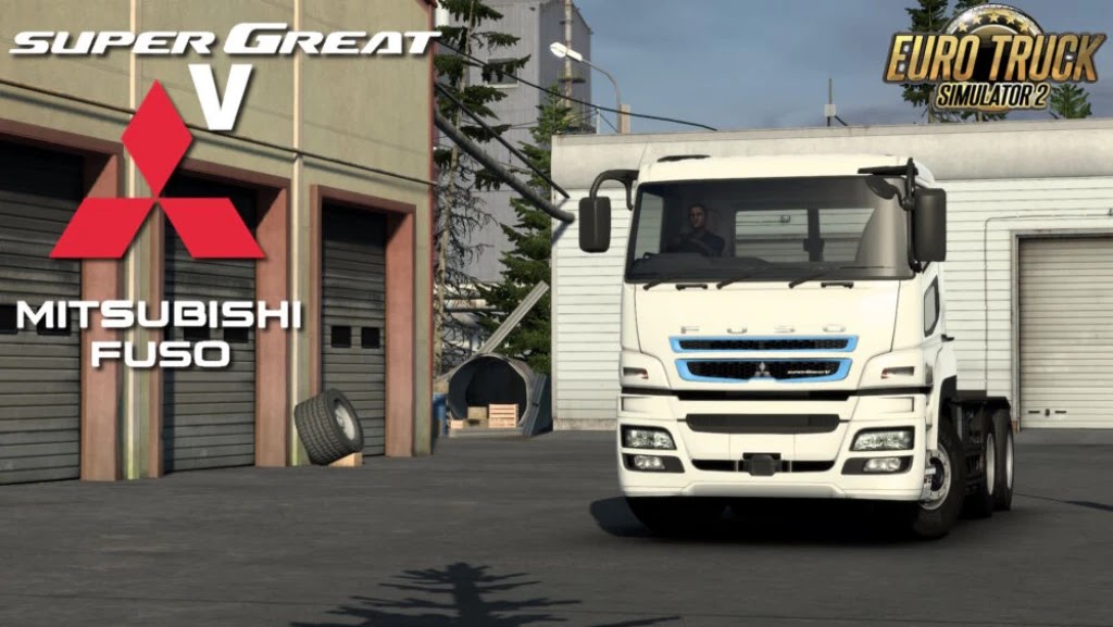 FUSO Super Great V TRUCK ETS2 1.58 FUSO Super Great V TRUCK ETS2 1.58