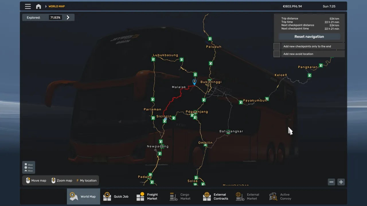 Map Sitinjau Lauik V22.1 Update Malalak ETS2 1.57 Map Sitinjau Lauik V22.1 Update Malalak ETS2 1.57