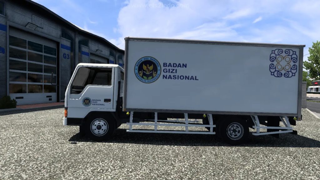 Skin MBG untuk Truk Ragasa ETS2 1.58