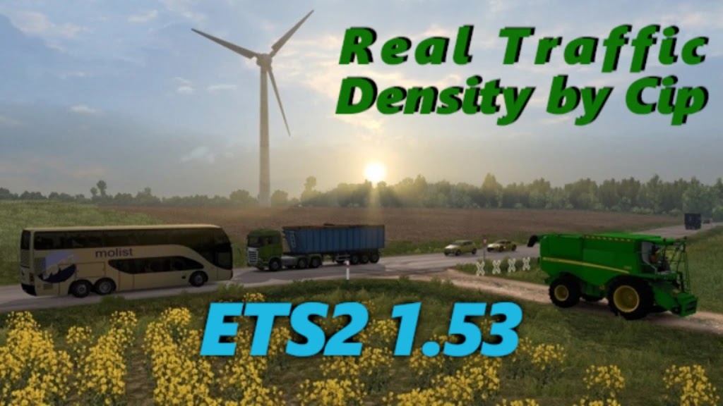 Mod Real Traffic Density ETS2 1.53 Mod Real Traffic Density ETS2 1.53