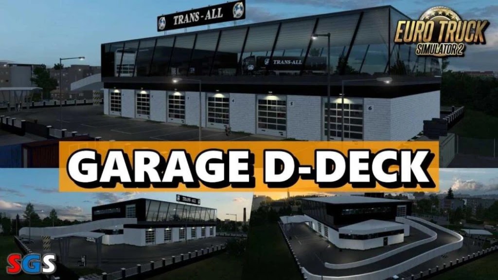 Garasi Trans-All D-Deck v2025.2 ETS2 1.53 Garasi Trans-All D-Deck v2025.2 ETS2 1.53