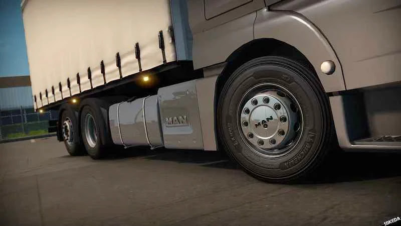 Mod 50K Wheels Pack ETS2 1.50 Mod 50K Wheels Pack ETS2 1.50
