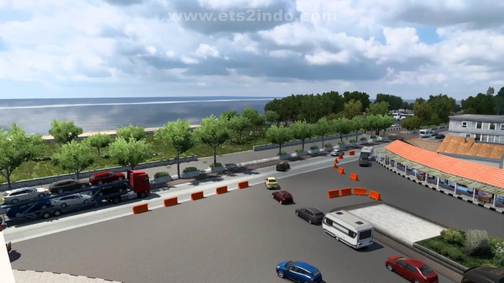 6 Map Gabungan NJIRxJRR Sundanese Ciwidey Pangandaran Add-on Map Jare V3 ETS2 1.50
