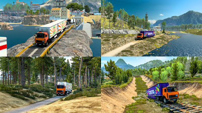 Map DSL by Black Dragon [Jalan Extreme] - ETS2 1.43