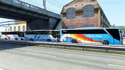 Traffic Bus Rindray ETS2 Convoy 1.41