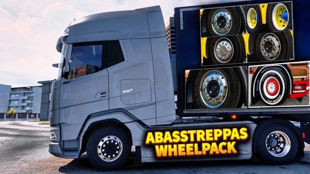 Abasstreppas Wheel Pack v3.9 ETS2 1.50 Abasstreppas Wheel Pack v3.9 ETS2 1.50