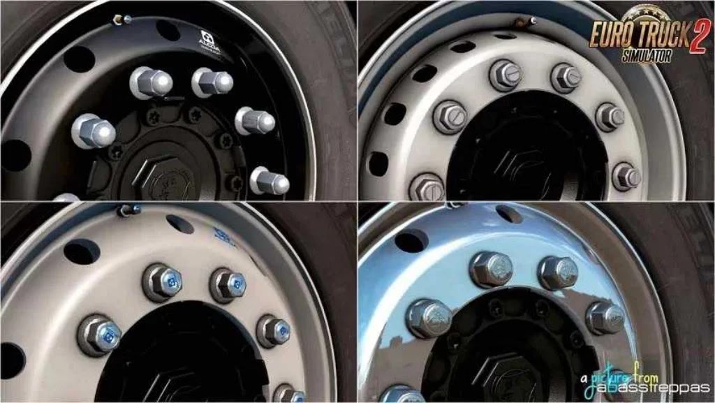 Abasstreppas Wheel Pack v3.9 ETS2 1.50 Abasstreppas Wheel Pack v3.9 ETS2 1.50