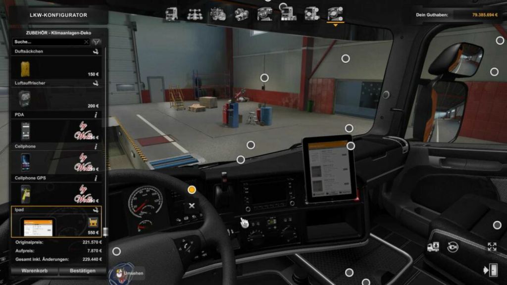 Wollis Interior Addon v1.4.6 ETS2 1.48 Wollis Interior Addon v1.4.6 ETS2 1.48