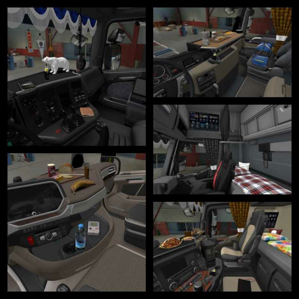 Wollis Interior Addon v1.4.6 ETS2 1.48