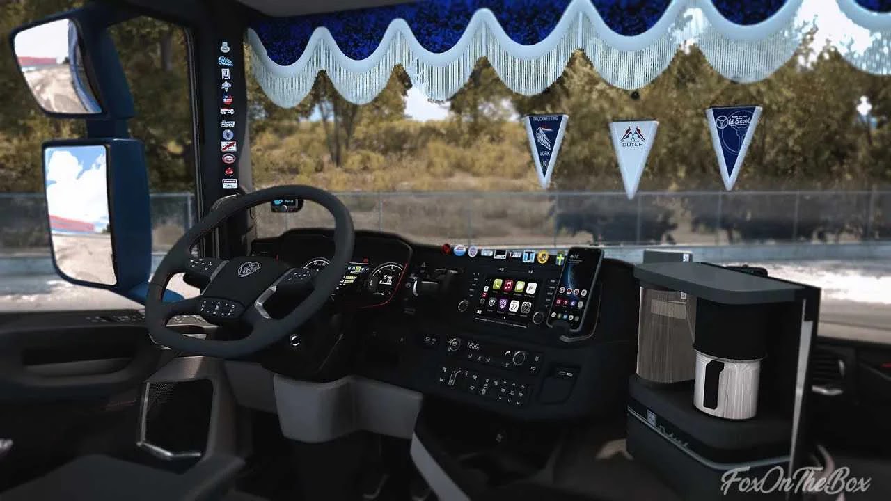 INTERIOR ADDON by Wolli ETS2 1.51 INTERIOR ADDON by Wolli ETS2 1.51