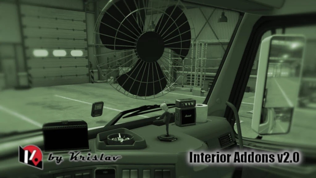 Interior Tambahan by Krislav v2.0 ETS2 1.55 Interior Tambahan by Krislav v2.0 ETS2 1.55