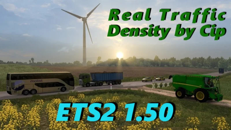 Real Traffic Density ETS2 1.50 Real Traffic Density ETS2 1.50