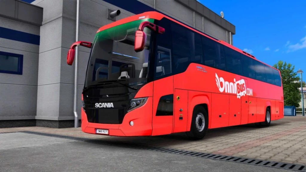 Mod Bus Scania Touring ETS2 v1.55 Mod Bus Scania Touring ETS2 v1.55