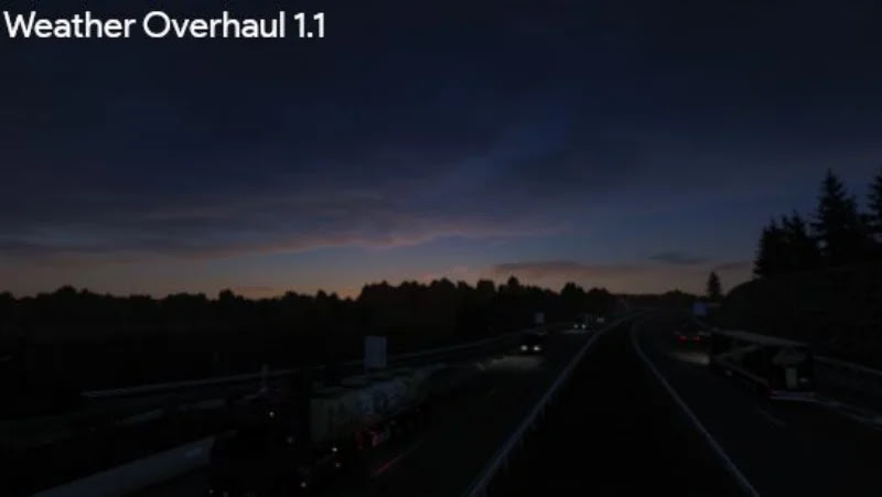 Weather Overhaul 1.1 ETS2 1.51 Weather Overhaul 1.1 ETS2 1.51
