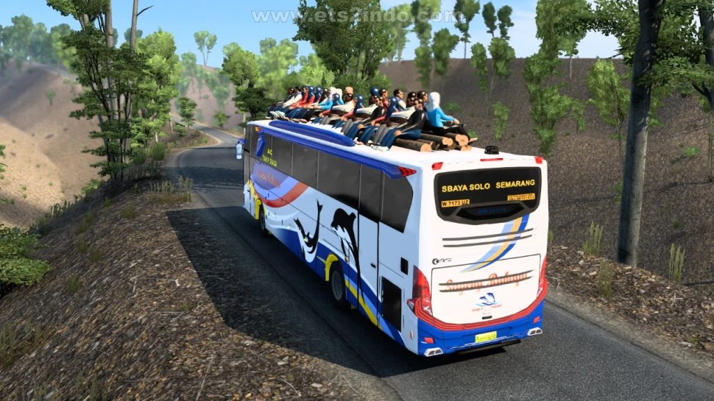 Aksesoris Penumpang Diatas Bus JB3 | ETS2 1.40-1.50