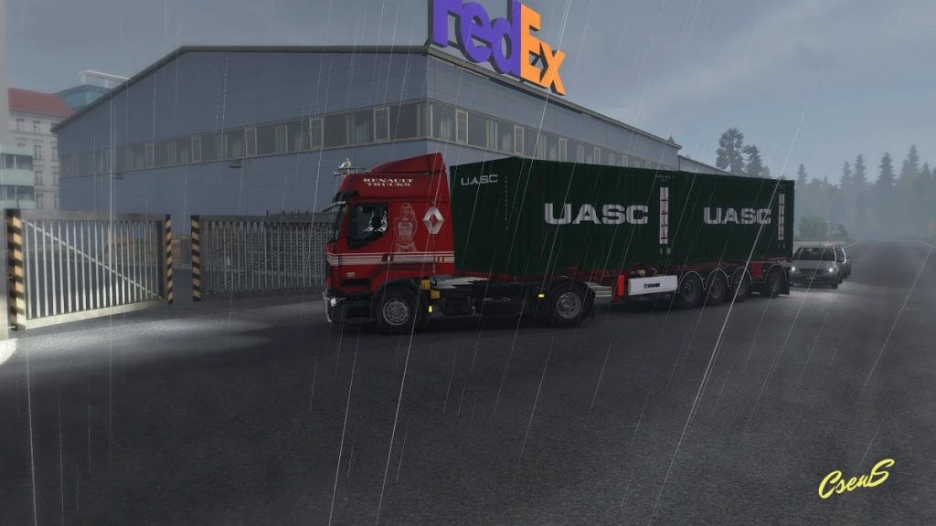 Animasi Pintu Gerbang Otomatis ETS2 1.46