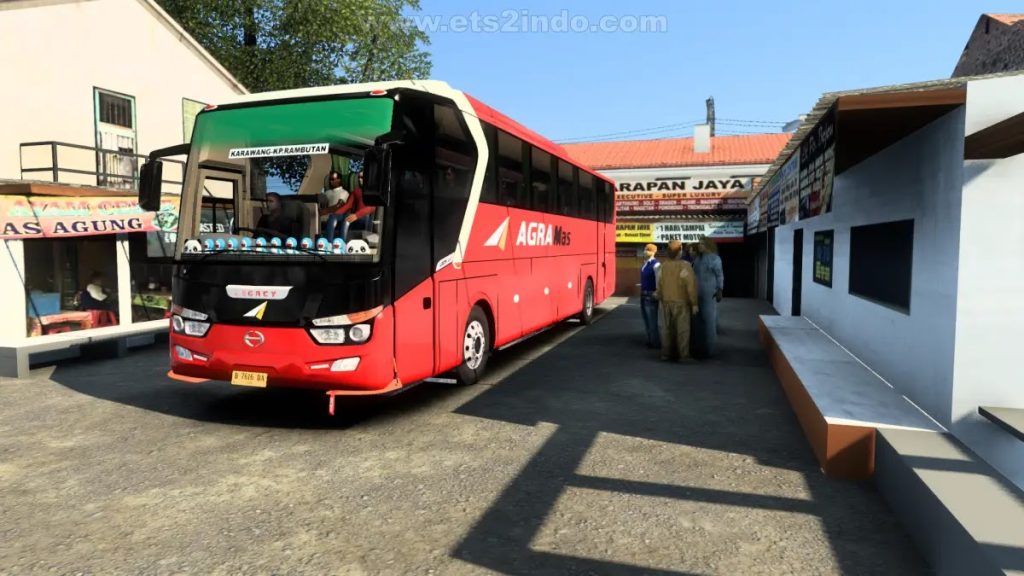 Mod Bus Legacy SR1 by Mizta Doel ETS2 1.36-1.46