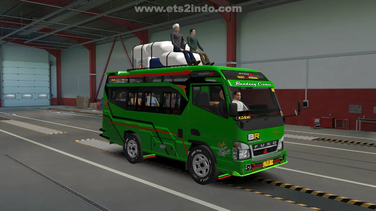 Mod Mitsubishi Canter Karoseri Baik Rasa ETS2 1.53 Mod Mitsubishi Canter Karoseri Baik Rasa ETS2 1.53