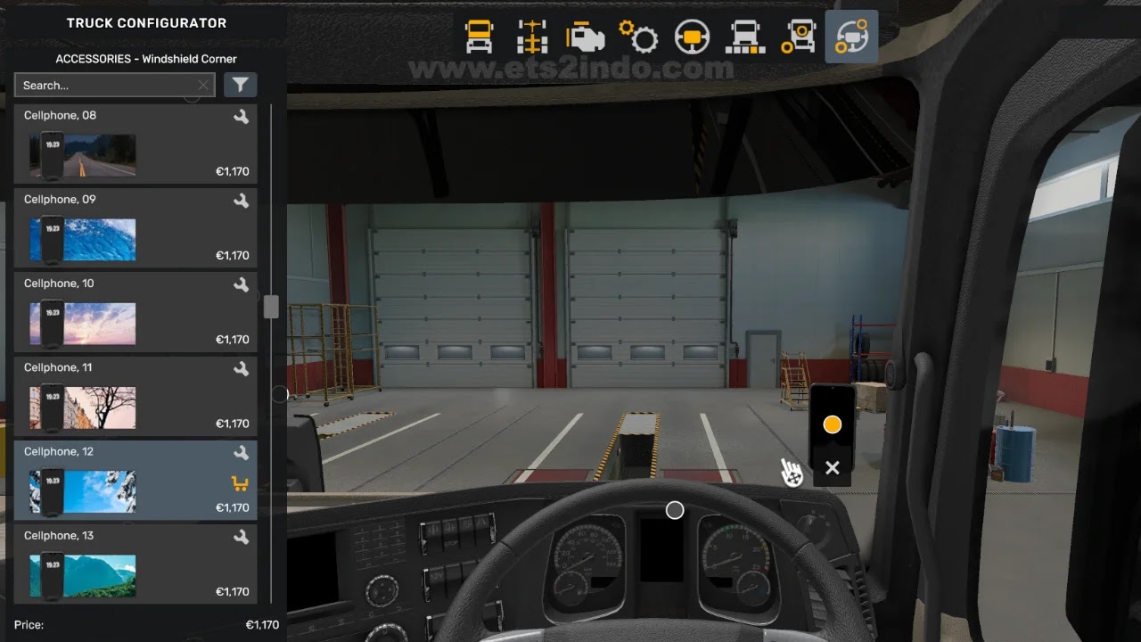 Wallpaper Jam Ponsel v6.0 ETS2 1.53 Wallpaper Jam Ponsel v6.0 ETS2 1.53