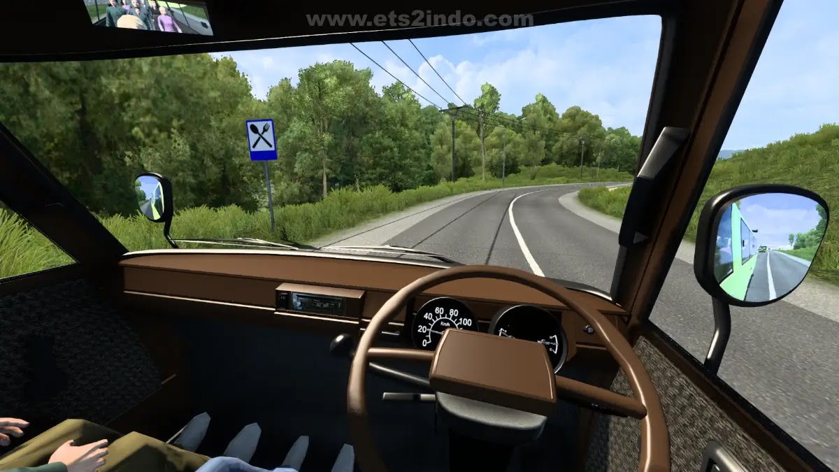 Mod Mitsubishi Delica Colt 120 ETS2 Mod Mitsubishi Delica Colt 120 ETS2