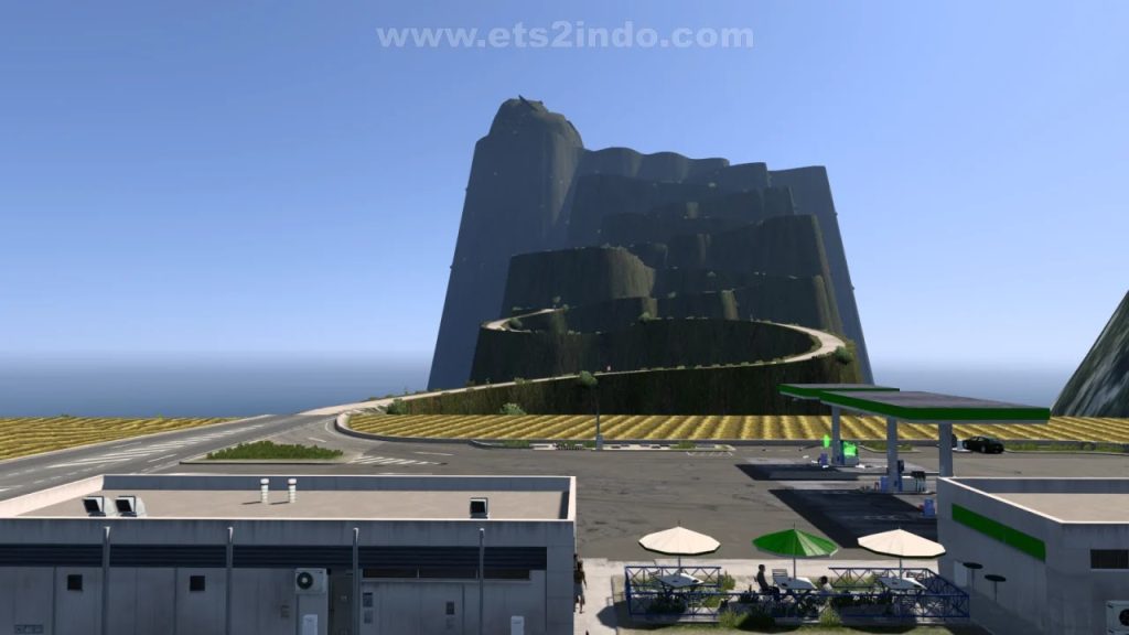 Map Danger Road ETS2 1.53