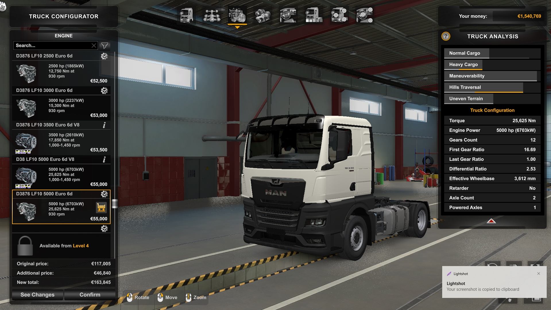 Engine + Transmission Pack For ETS2 V.148 (Engine 5000HP + Gearbox 22 Shifter) Engine + Transmission Pack For ETS2 V.148 (Engine 5000HP + Gearbox 22 Shifter)