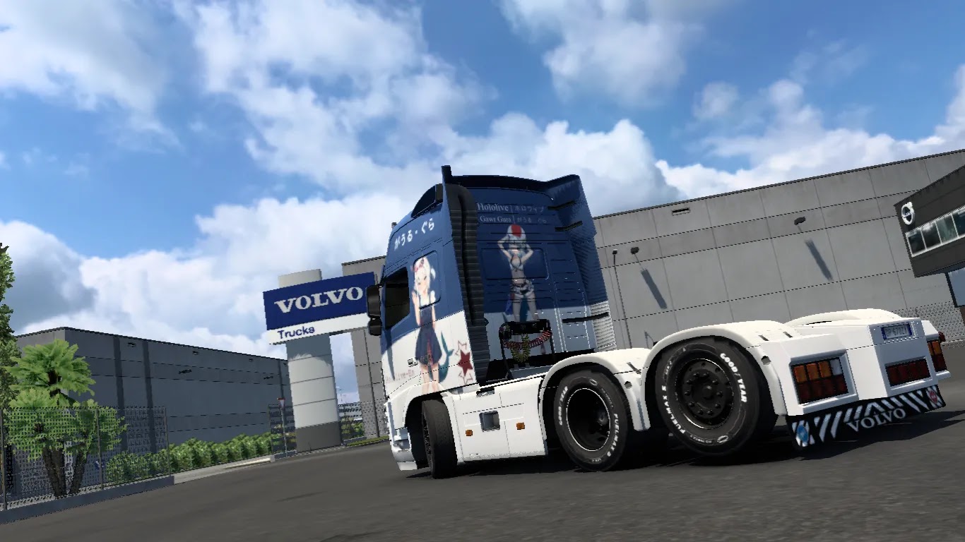 Gawr Gura Skin For Pendragon Volvo FH9 By Zen Workshop Gawr Gura Skin For Pendragon Volvo FH9 By Zen Workshop