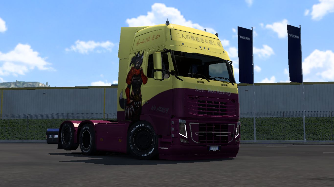 Ninja Girl Skin For Pendragon Volvo FH9 By Zen Workshop Ninja Girl Skin For Pendragon Volvo FH9 By Zen Workshop