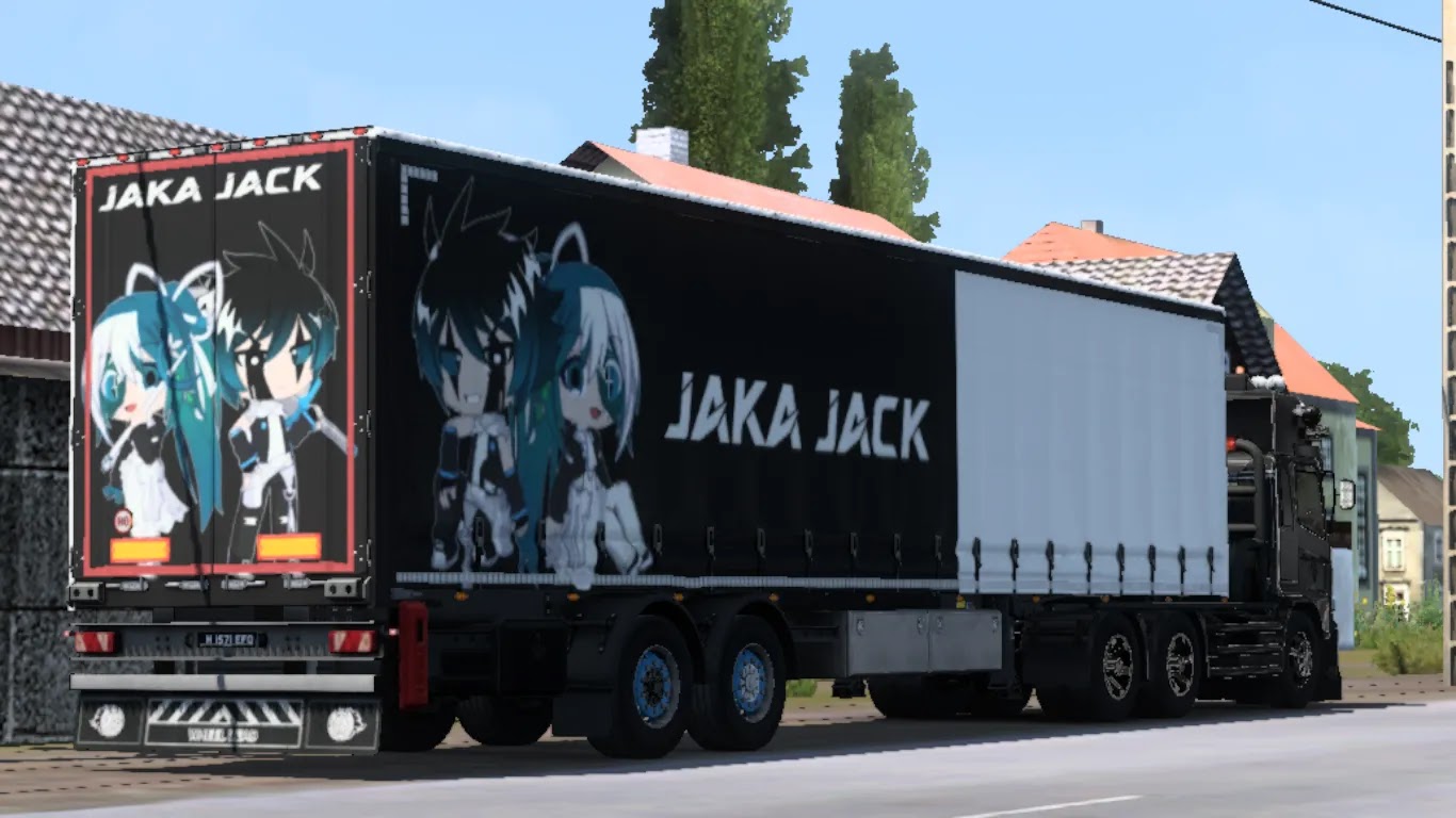 Gacha Life 2 Skin Curtain Sider Trailer Gacha Life 2 Skin Curtain Sider Trailer