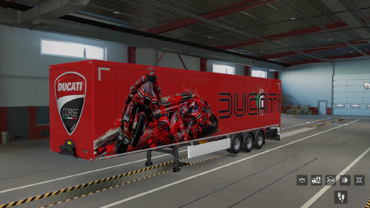 Skin Trailer Ducati MotoGP Skin Trailer Ducati MotoGP