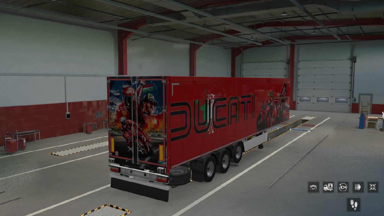 Skin Trailer Ducati MotoGP Skin Trailer Ducati MotoGP