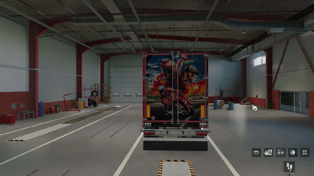 Skin Trailer Ducati MotoGP Skin Trailer Ducati MotoGP