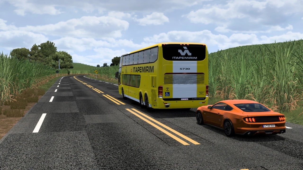 New Realistic Brazil Map Mod Untuk ETS2 1.55 New Realistic Brazil Map Mod Untuk ETS2 1.55