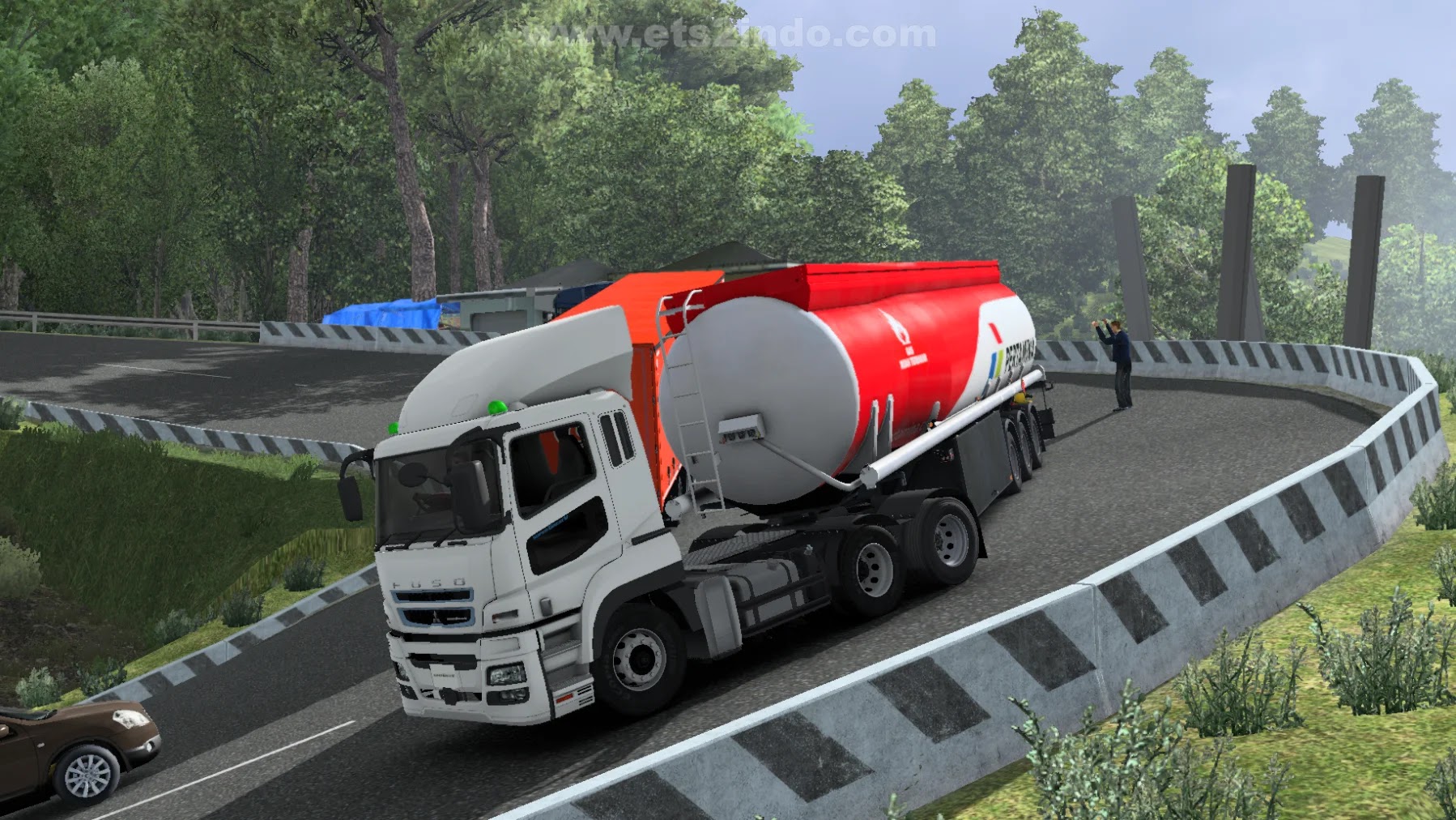 Mod Fuso Super Great ETS2 v1.53 Mod Fuso Super Great ETS2 v1.53