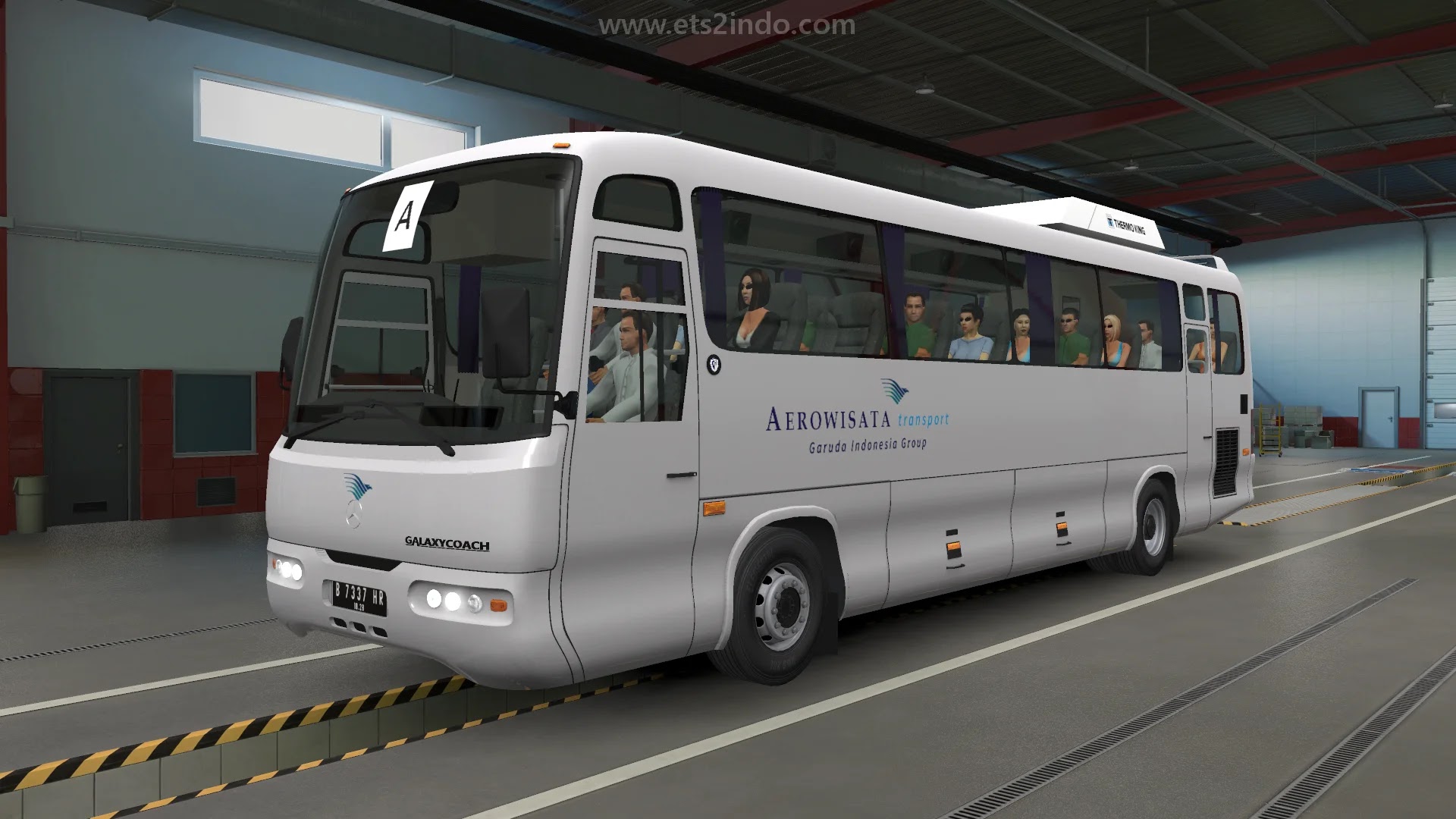 GMM Starliner & Restu Ibu Galaxy Coach ETS2 GMM Starliner & Restu Ibu Galaxy Coach ETS2