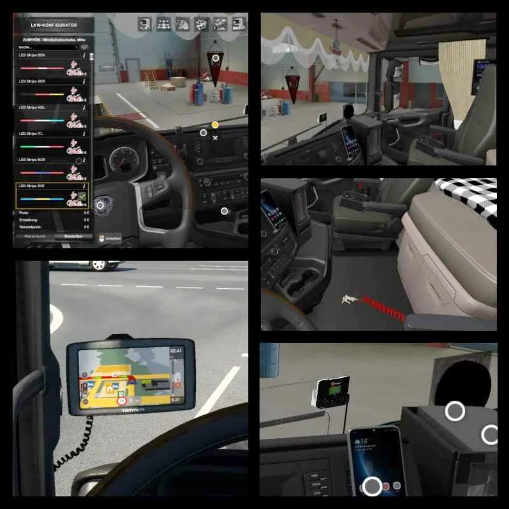 Interior Addon By Wolli v1.4.4 - ETS2 1.46