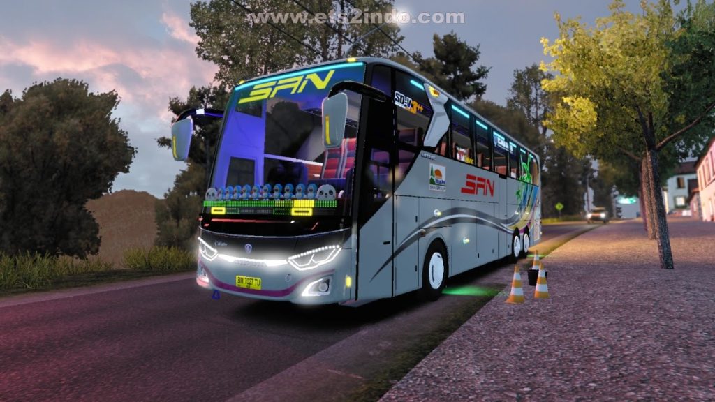 Jetbus 3 SHD K410 by Mizta Doel ETS2 1.36-1.45