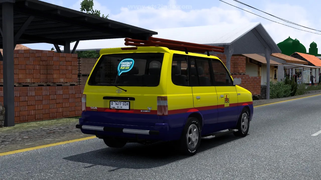 Toyota Kijang Kapsul KF 1st Gen ETS2 1.57 Toyota Kijang Kapsul KF 1st Gen ETS2 1.57