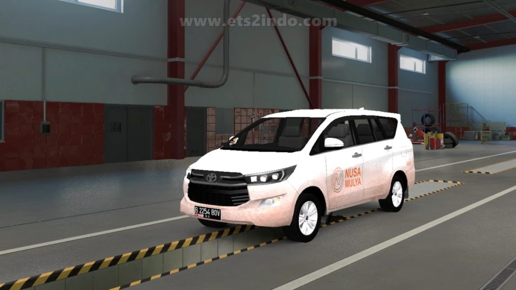 Livery Travel Sumatraan Untuk Mobil Innova ETS2
