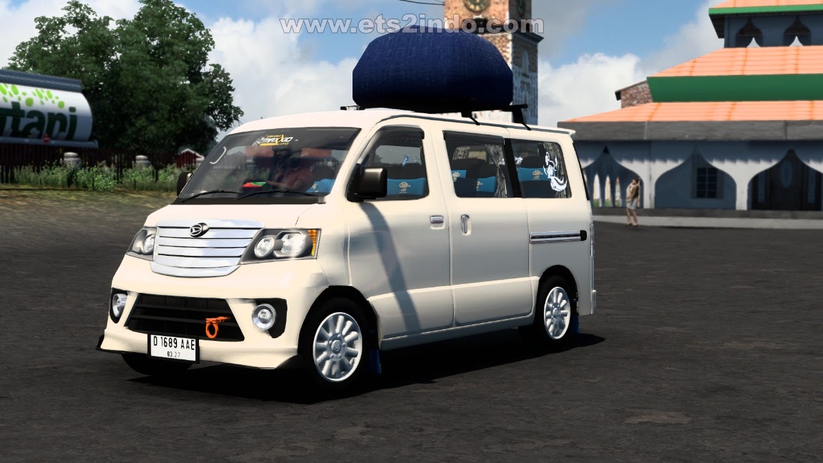 Mod Mobil Daihatsu Luxio ETS2 1.45 Mod Mobil Daihatsu Luxio ETS2 1.45