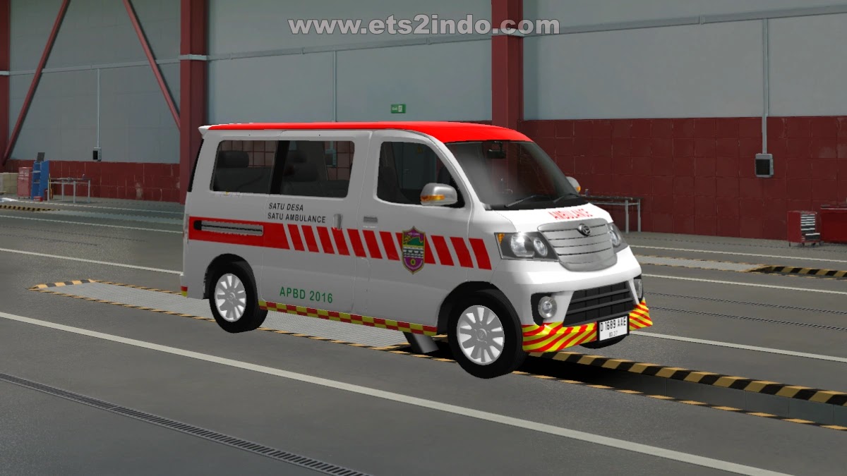 Mod Mobil Daihatsu Luxio ETS2 1.45 Mod Mobil Daihatsu Luxio ETS2 1.45