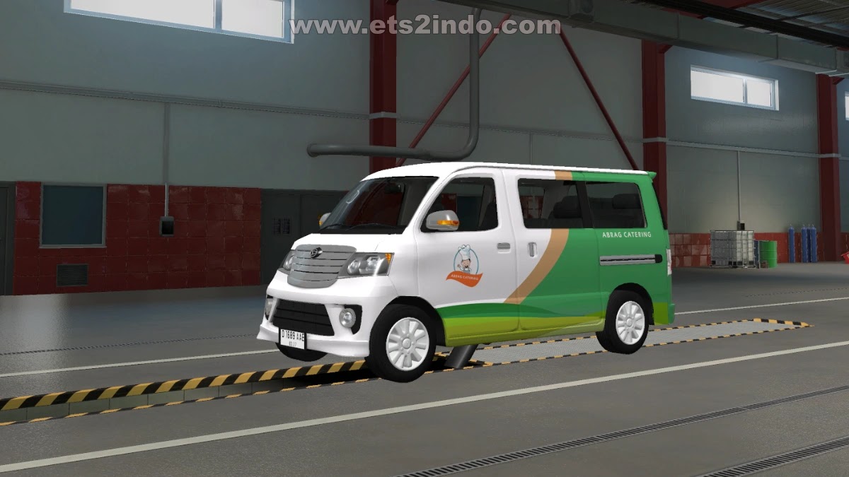Mod Mobil Daihatsu Luxio ETS2 1.45 Mod Mobil Daihatsu Luxio ETS2 1.45