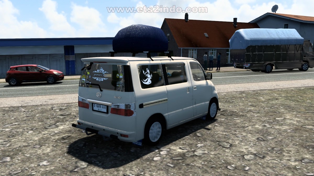 Mod Mobil Daihatsu Luxio ETS2 1.45 Mod Mobil Daihatsu Luxio ETS2 1.45